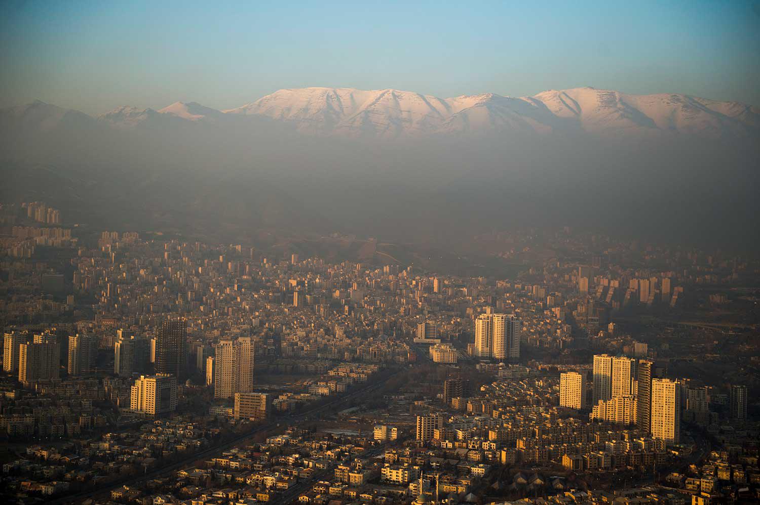 آلودگی هوای تهران 